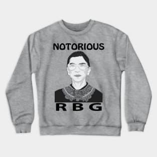 Funny Ruth Bader Ginsberg - Vintage Notorious RBG Crewneck Sweatshirt